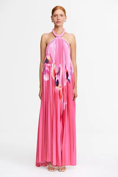 Acler Fixby Maxi Dress In Multi