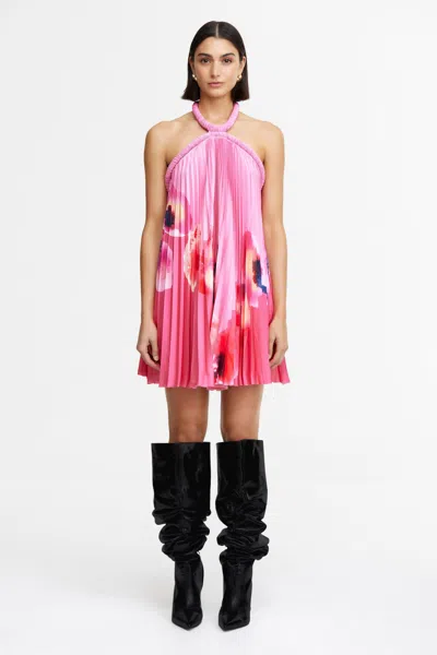 Acler Fixby Mini Dress In Multi