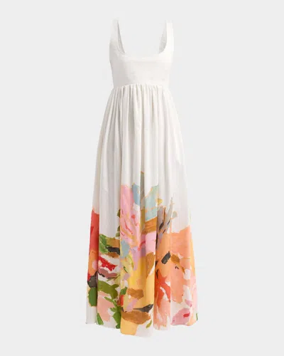 Acler Forever Young Javaly Floral Maxi Dress In Multi