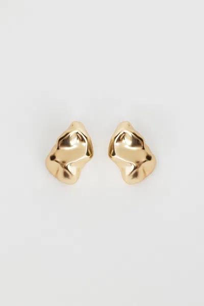 Acler Gateside Earring Large In Gold