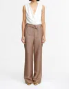 Acler Geary Pants In Sepia