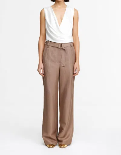 Acler Geary Pants In Sepia In Brown