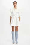 Acler Gedney Mini Dress In White