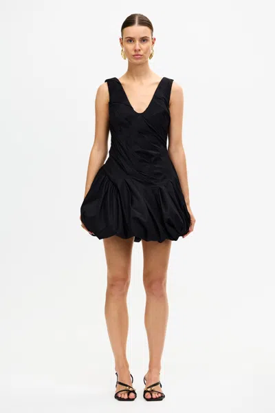 Acler Gerrans Mini Dress In Black