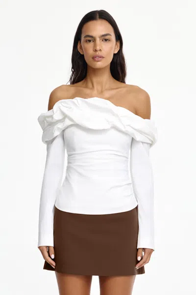 Acler Gifford Top In White