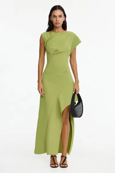 Acler Girsby Maxi Dress In Green