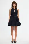 Acler Glastonbury Mini Dress In Black
