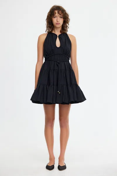 Acler Glastonbury Mini Dress In Black
