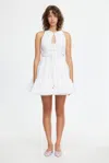 Acler Glastonbury Mini Dress In White