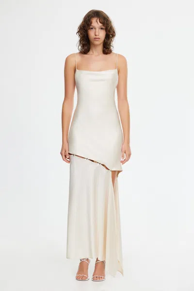 Acler Halewood Maxi Dress In White