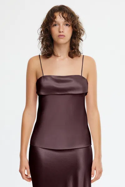 Acler Halewood Top In Purple