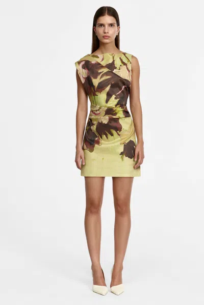 Acler Hanks Mini Dress In Multi