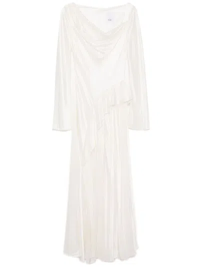 Acler Harriston Dress In Neutrals