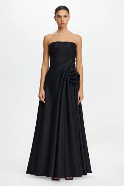 Acler Hawford Maxi Dress In Black