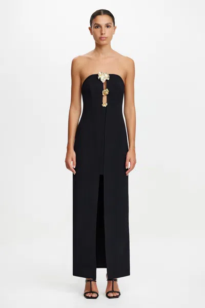 Acler Hawick Maxi Dress In Black
