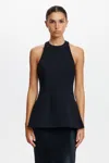 Acler Hawick Top In Black