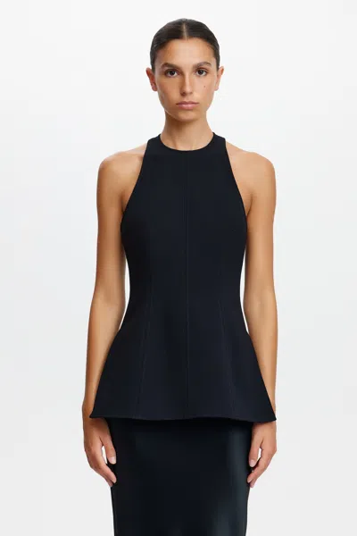Acler Hawick Top In Black