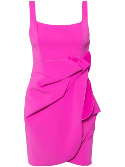 Acler Hewto Midi Dress In Pink