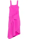 Acler Hewto Midi Dress In Purple