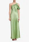 Acler Hilder Maxi Dress In Green