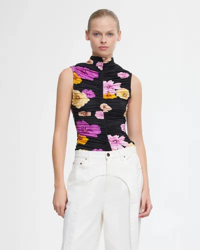 Acler Hilton Top In Black
