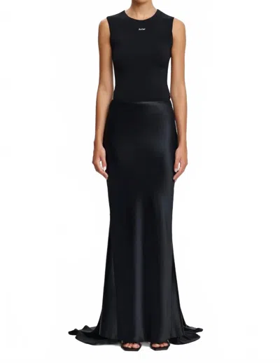 Acler Hourston Maxi Skirt In Black