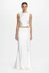 Acler Hourston Maxi Skirt In White