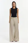 Acler Jared Pant In Gray
