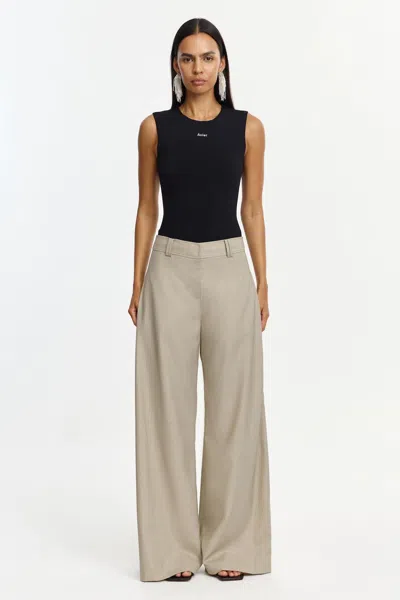 Acler Jared Pant In Gray