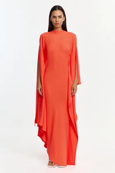 Acler Jarvis Maxi Dress In Red