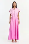 Acler Java Maxi Dress In Pink