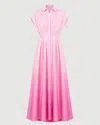 Acler Java Maxi Dress In Pink