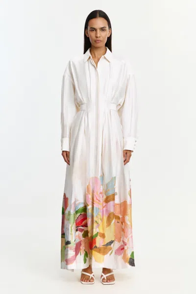 Acler Javana Maxi Dress In Red