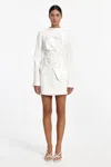 Acler Kadence Mini Dress In White