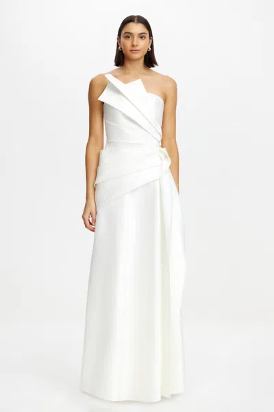 Acler Kenley Gown In White