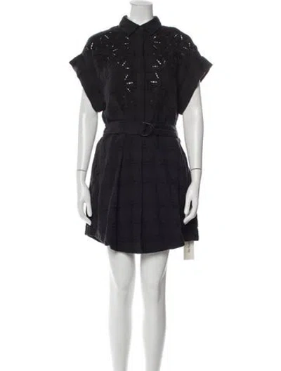 Pre-owned Acler Knee-length Dress In Blue