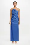 Acler Lade Maxi Dress In Blue