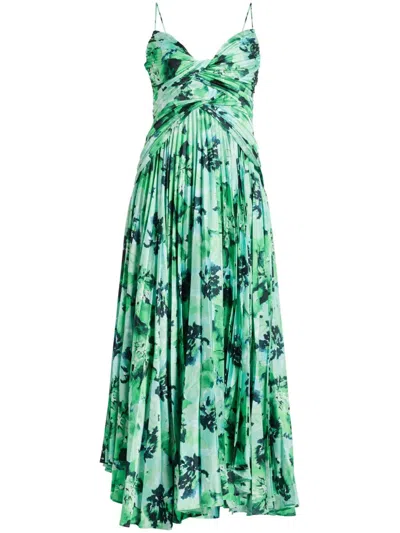 Acler Northgate Floral-print Dress In Multi