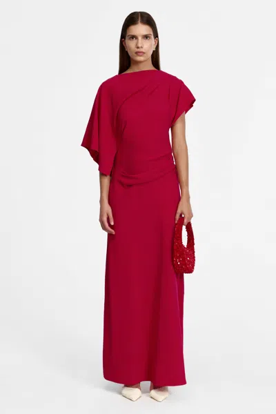 Acler Lansvale Maxi Dress In Pink
