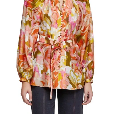 Acler Lawson Blouse In Pink