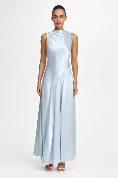 Acler Lecha Maxi Dress In Blue