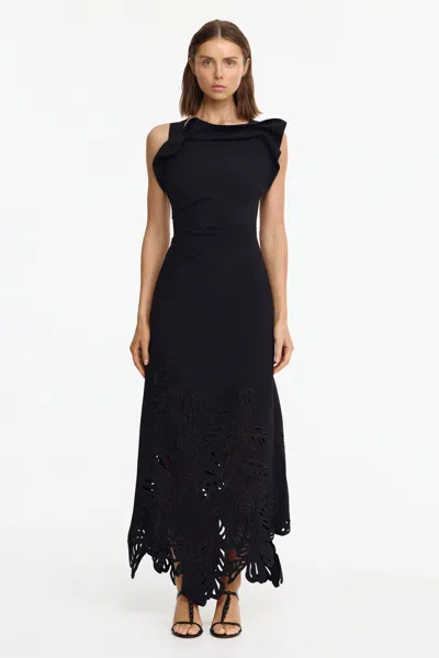 Acler Lessonhall Maxi Dress In Black