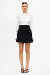 Acler Levedale Mini Skirt In Black