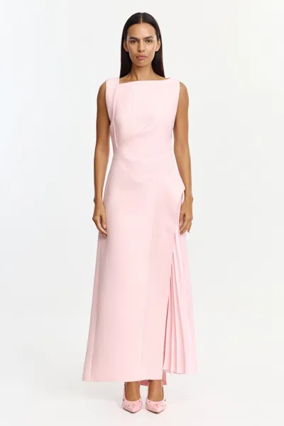 Acler Limosa Maxi Dress In Pink