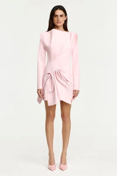 Acler Limosa Mini Dress In Pink