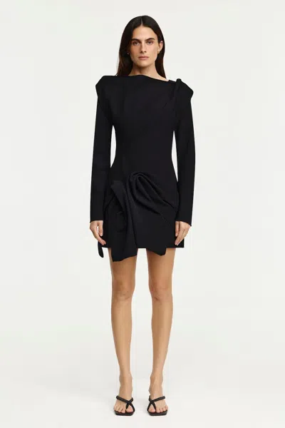 Acler Limosa Mini Dress In Black