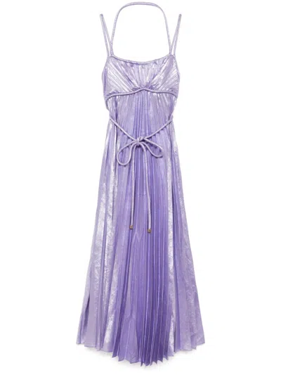 Acler Livingston Dress In Purple