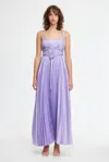 Acler Livingston Maxi Dress In Purple