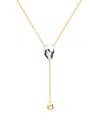 Acler Lucia Cast Drip Necklace In 金色