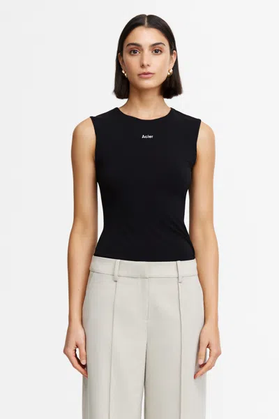 Acler Maidford Top In Black